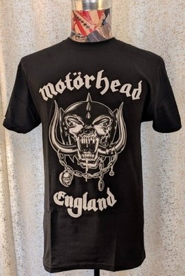 Officially Licensed Double-Sided Motorhead England Rock Band T-Shirt Merch