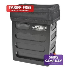 Joes 11320-B, Radio Box Flat Panel Mount Black High Performance & Racing Parts