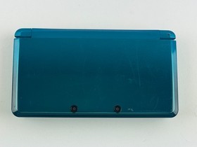 Nintendo 3DS Aqua Blue Handheld Console With Charger CTR-001