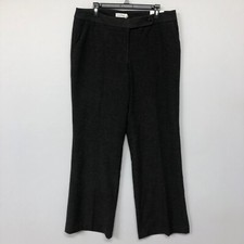 NWT CK Calvin Klein Women Dress Pants Size 14 Gray Classic Fit M049 -29