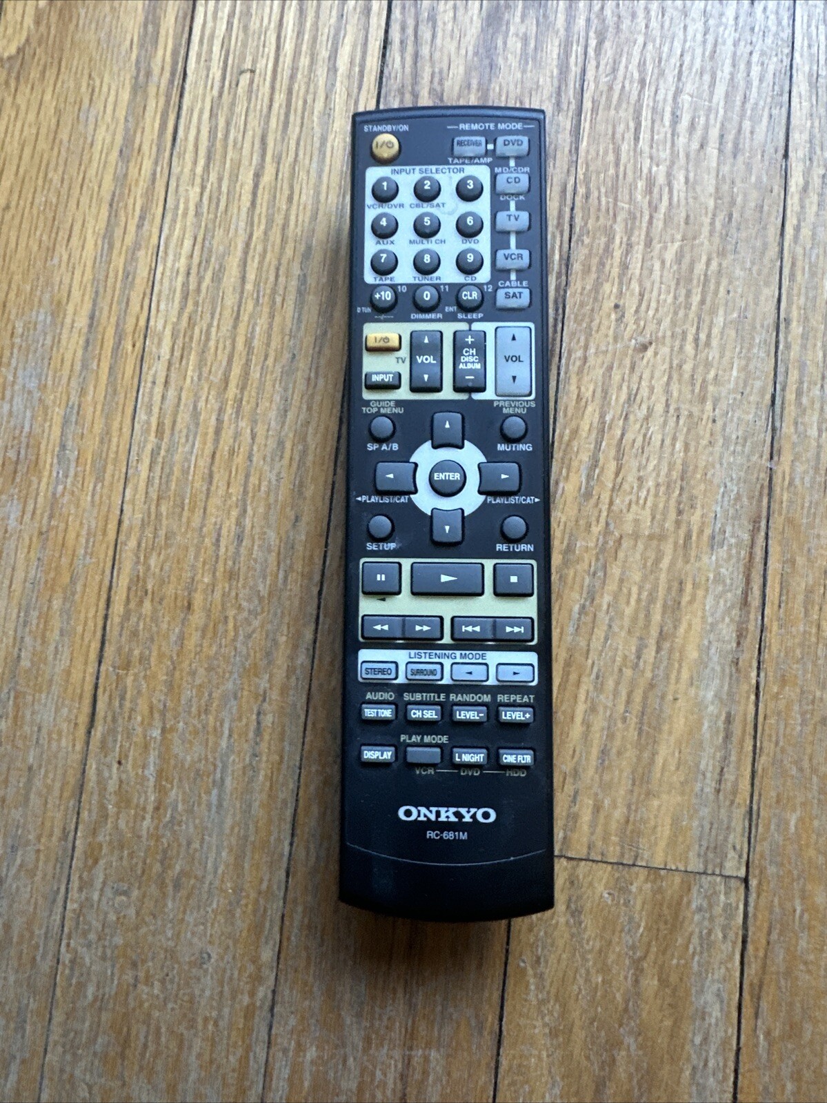 Onkyo TX-SR575 TX-SR505 RC-645S Replacement Remote Control RC-681M  