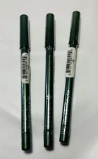 Styli-Style Line & Blend Waterproof  Eye Pencil ~ LOT OF 3 #132 Green Scene