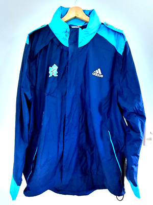 Adidas ITF Tennis Umpires Waterproof Jacket Mens Size XL London Olympics 2012