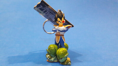 DRAGON BALL Z KEY CHAIN HIGH QUALITY FIGURE SAIYAN INVATION VEGETA & SAIBAIMAN