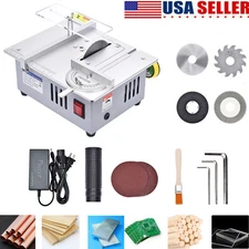 Micro Table Saw Woodworking Precision DIY Chainsaw Tool Lathe Cutter 5000 RPM