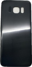 For Samsung S7 Edge Replacement Back Glass Cover w/ Preinstalled Adhesive -Black