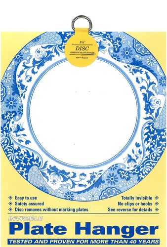 Juego pequeño surtido de perchas de placas adhesivas de disco de 2x1,25", 2x2" y 2x3" - Imagen 2 de 8