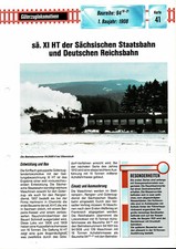 Seria: 94 19-21 - saw. XI HT Saksońskie Koleje Państwowe - karta katalogowa