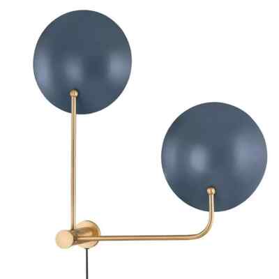 Gray Shades Wall Fixture Lamp Home Decora Interior Lighting Fixture Best Gift