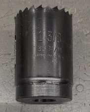 MK Morse A224 1-3/8" or 35mm Hole Saw Bi-Metal NOS USA
