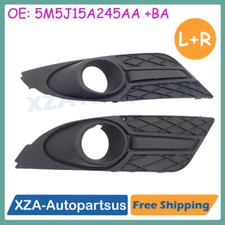 Par de faros antiniebla parachoques delantero cubierta bisel para Ford Focus 2007-2008 nuevo