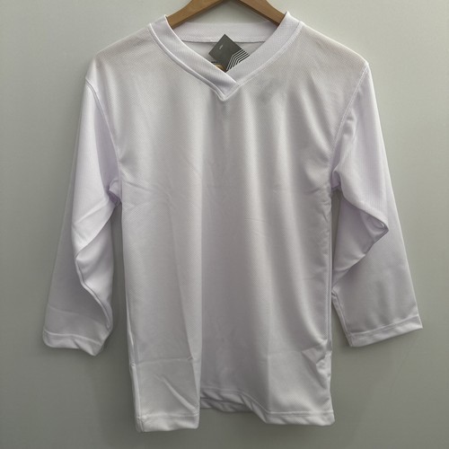 New TronX Hockey White Jersey Size Juniors JR S/M Lot of 5 NWT DJ80 Small Medium - Picture 2 of 9