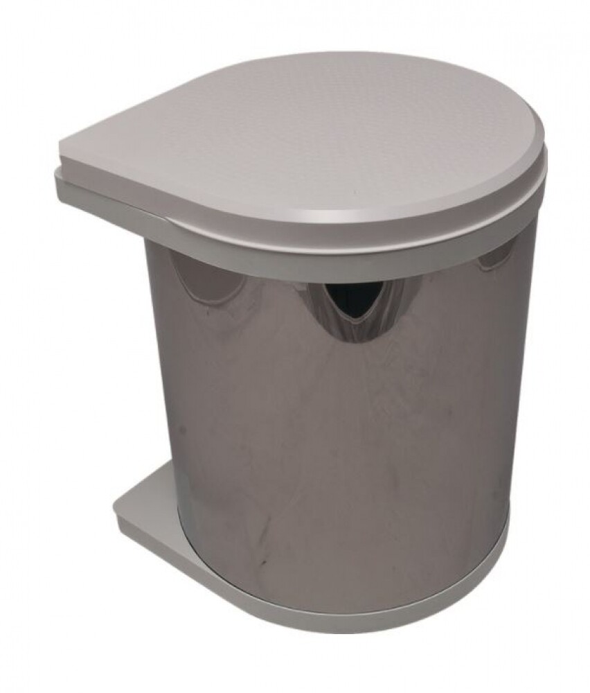 Presale Hafele Hailo Mono Waste Bin Single 15L Silver 290Mmwx304mmdx365mmh eBay