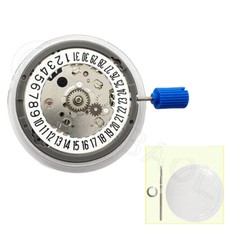 NH34 Automatic Mechanical GMT Movement Hacking Seconds White Disk Wheel Date 6