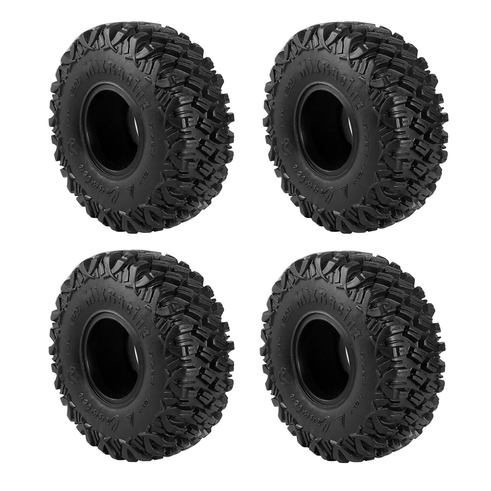 4pcs 120mm Climbing Tire Cover Easy To Control Tire for SCX1