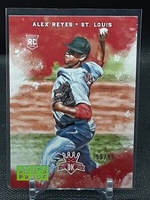 ALEX REYES 2017 DIAMOND KINGS GOLD ARTIST'S PROOF RC #90/99 CARDINALS