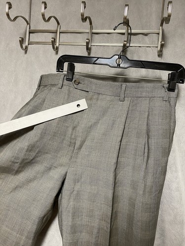 Ralph Lauren Suit Men 42XL Gray Glen Plaid 2 Btn Wool Office 35X34 Pants Luxury - Picture 20 of 23