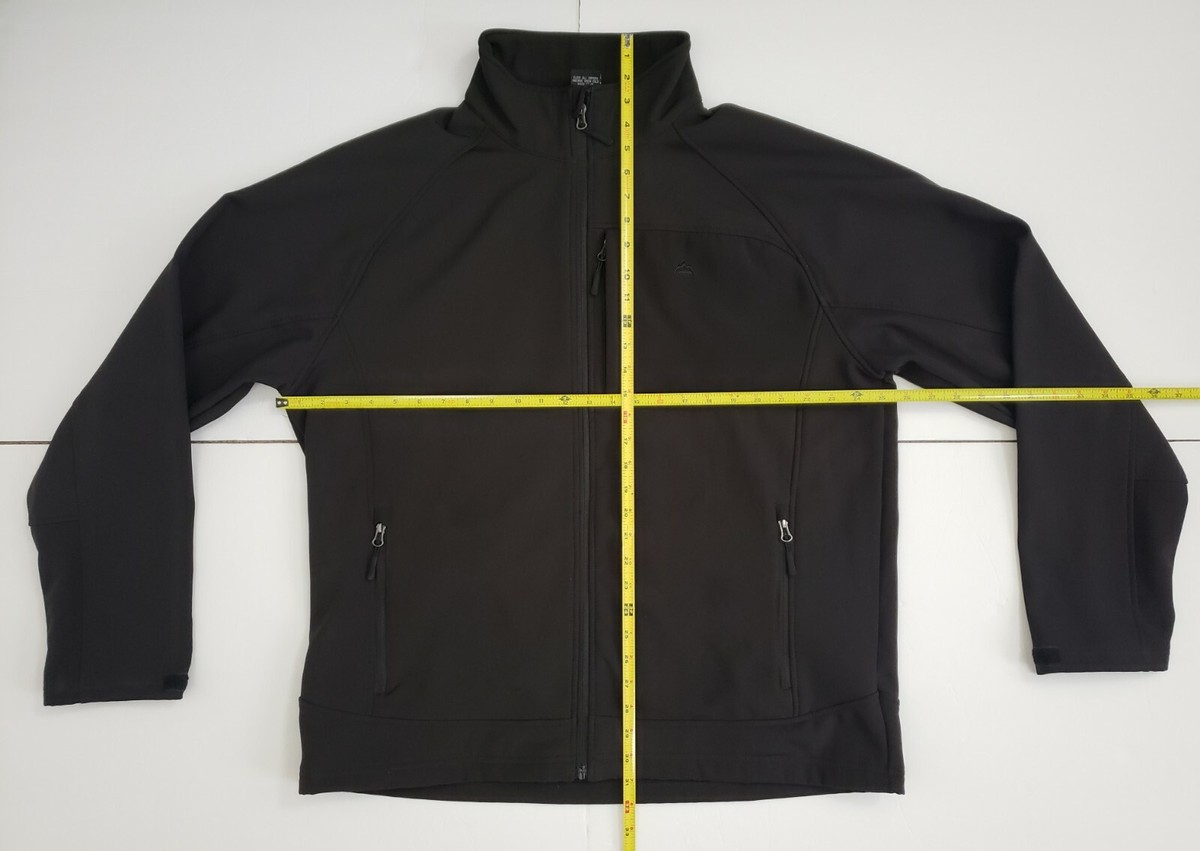 スヌー Snozu Performance Men's Black Jacket Winter Ski Snow Coat Full Zip