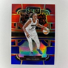 23-24 Select - Tina Charles Concourse Red & Blue Prizm /399 #83 Dream