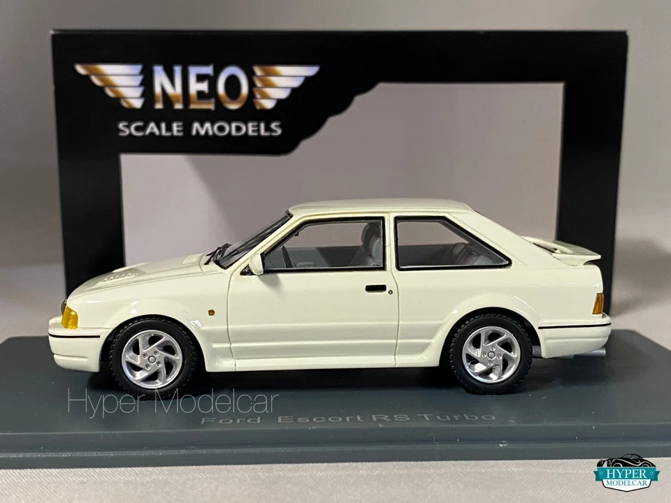 NEO SCALE MODELS 1/43 FORD ESCORT MKIV RS TURBO WHITE 1986 ART.NEO44951 - Immagine 2 di 4