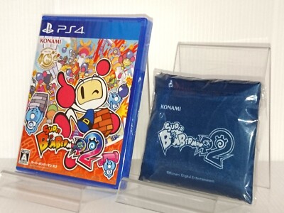 PS4 Super Bomberman R 2 (Brand New, Japan Import) + Bag (Tokyo Game Show)