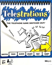 Telestrations Game Replacement Pieces Sketch Pad Markers or Cards You Pick