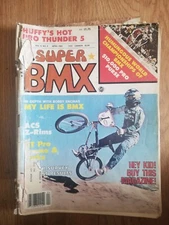OLD SCHOOL BMX SUPER BMX MAGAZINE APR WORLD CHAMPIONCHIP RACE ACS TEST VINTAGE