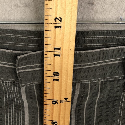 Short Patagonia homme 30 gris rayé seersucker coton bio décontracté preppy - Photo 6/18