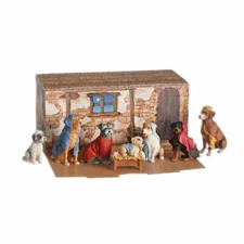 Dog 7pc Nativity Set