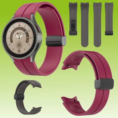 Für Samsung Galaxy Watch FE 6 5 4 Normal Pro Classic Größen Kunststoff Silikon - Afbeelding 22 van 28