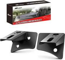 Nilight 2Pcs Mounting Brackets for LED Fog Light for 2018-2023 Wrangler JL