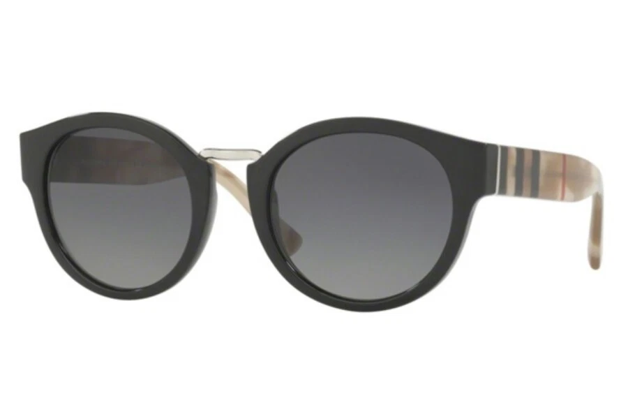 Burberry Sunglasses BE4227 3600 T3 Black Designer Frames Gray