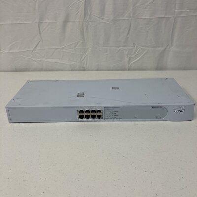 3COM 3C16477A BASELINE SWITCH 2808 10/100/1000 8 PORTS