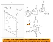 TOYOTA OEM Foglight Fog Driving Light Lamp-Fog Lamp Bolt 90119A0264