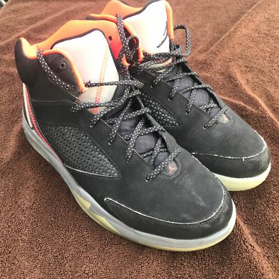 Nike Air Jordan Flight Remix 23 Black Gray Basketball Sneakers Men's size 10