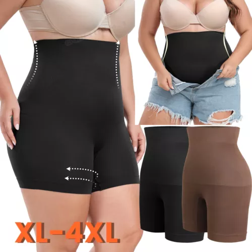 Plus Slip Shorts nahtlos glatt Training Yoga Fahrrad Shorts für Frauen unter Kleid - Bild 1 von 23