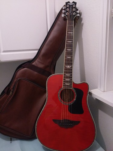 keith urban junior player acoustic guitar package crimson red 50