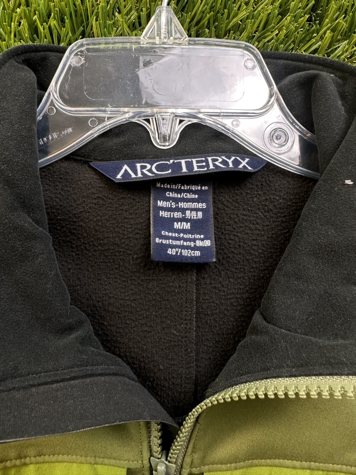 ARC'TERYX Arc’teryx Gamma MX Giacca Uomo Grigio Medio Foderata in Pile Manica Lunga Full Zip