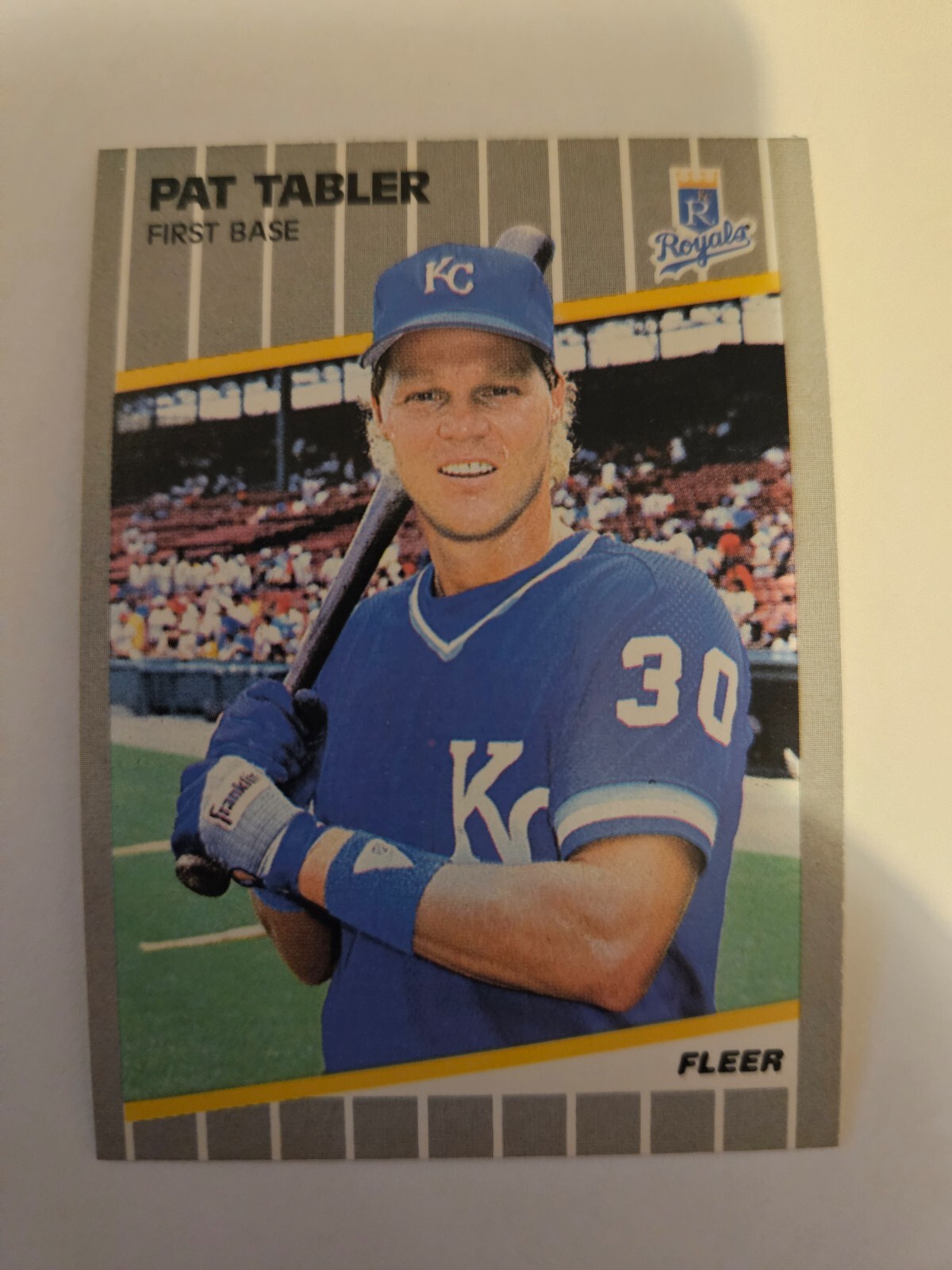 1989 FLEER PAT TABLER #294 NM