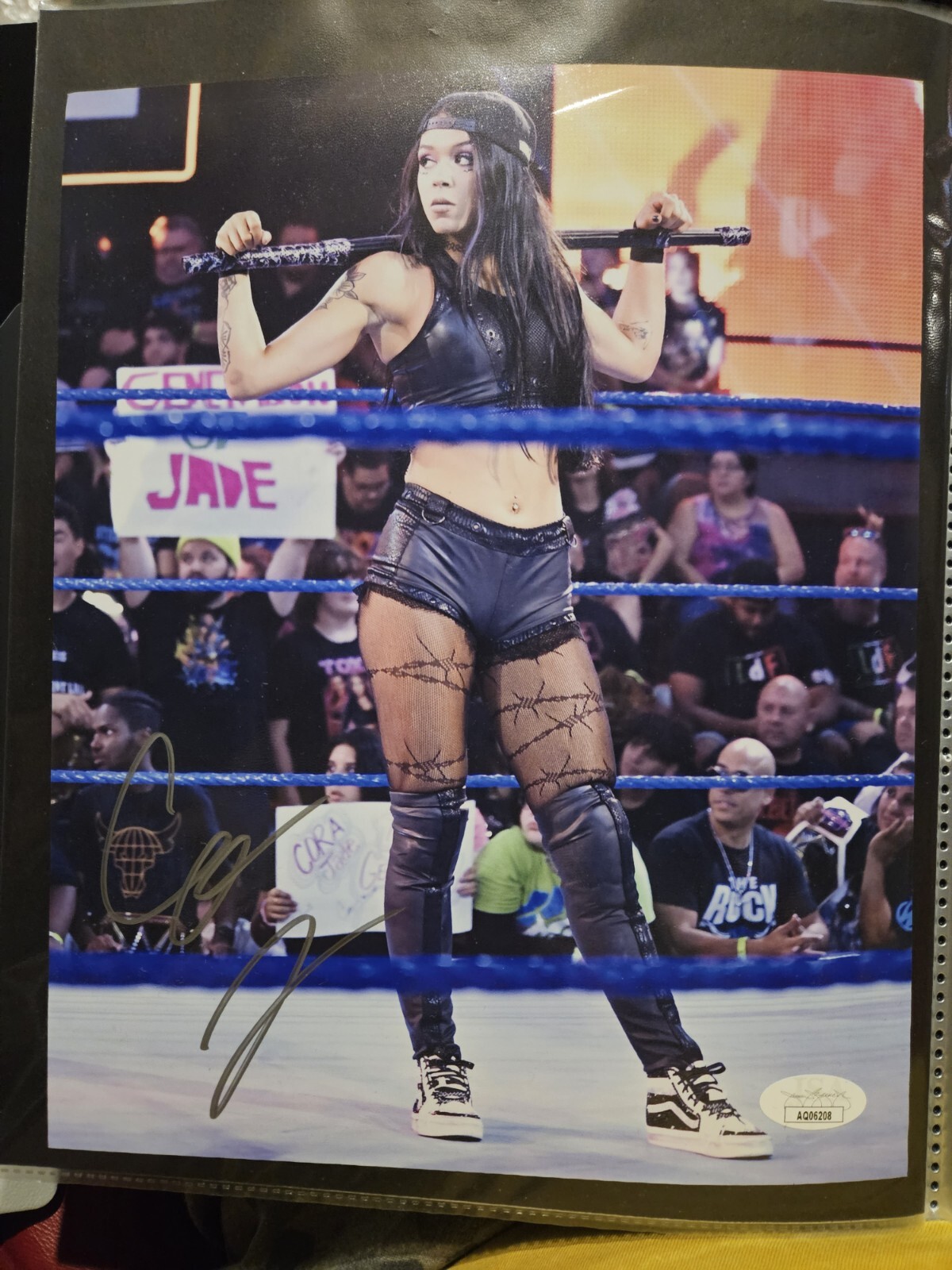Cora Jade SIGNED 8x10 Photo Autographed *JSA CERT*  WWE  NXT