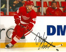 Detroit Red Wings Jakub Kindl Signed Autographed 8x10 COA