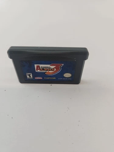 Street Fighter Alpha 3 Nintendo Game Boy Advance Authentic Saves SNES Classic!