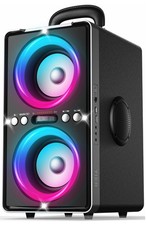 Bluetooth Speaker, 200W Peak Loud Stereo with Big Bass, 20H Playtime, TWS, Fa...