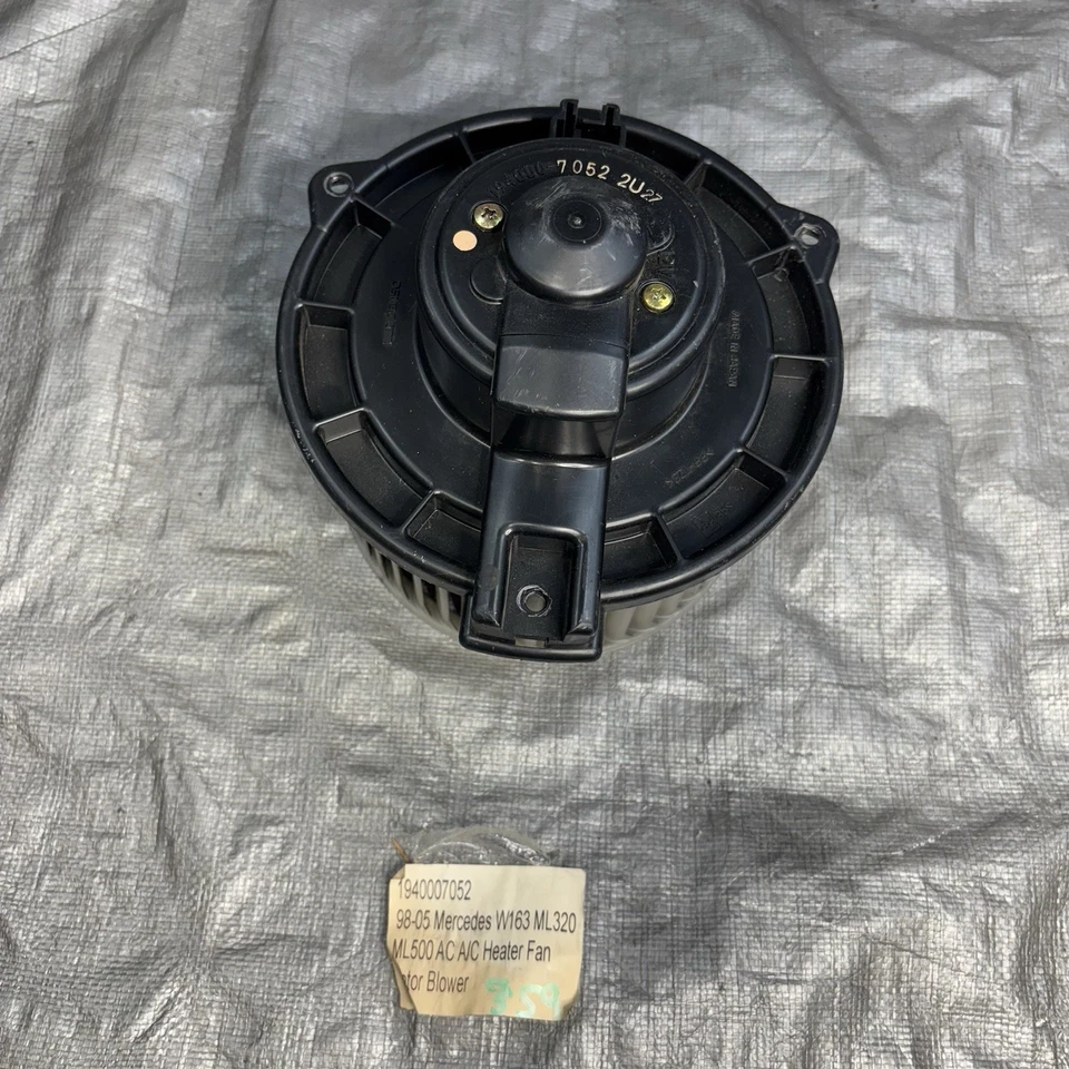 Mercedes-Benz ML430 ML55 W163 1999-2003 Calentador Ventilador Soplador Motor Conjunto Foto 3 de 4