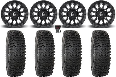 Fuel Vector 14'' Wheels MB 28'' RC500 Tires Can-Am Defender