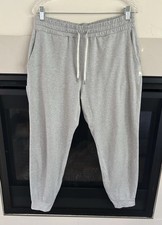 Vuori Performance Jogger Women s Large Gray Heather DreamKnit Athleisure Pants