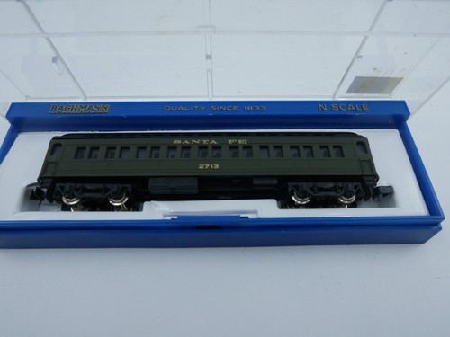 Bachmann Santa Fe 2713 autobús estándar pasajero iluminado escala N vagón de tren | Zustand: New