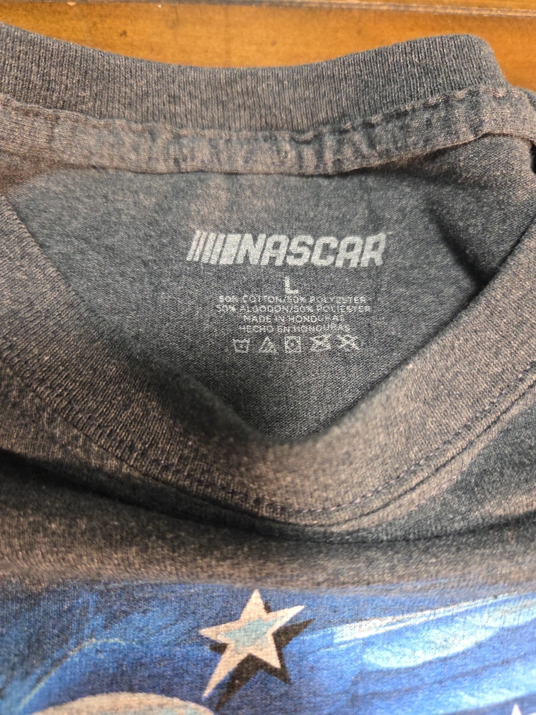 NASCAR Talladega Superspeedway T Shirt Mens Large Gray Alabama 69 Graphic Tee image 3