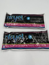 Dryel Ultra paño de limpieza ~ Juego de 2 ~ En secadora limpiador nuevo stock antiguo (2010)