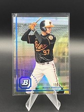 2022 Bowman Heritage #BHPC-44 Maikol Hernandez Chrome Prospects Refractor #/199